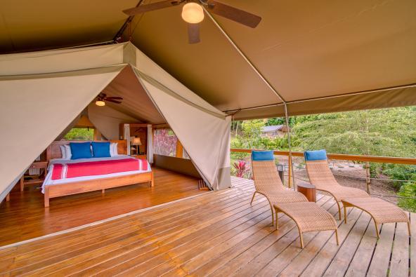 Isla Chiquita - Tent Suite Eingangsbereich