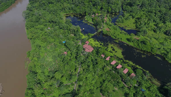 Maquenque Eco Lodge - Luftbild
