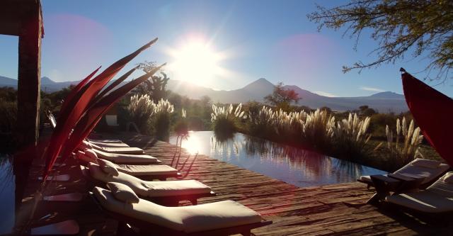 Tierra Unterkünfte Chile Atacama Pool Südamerika