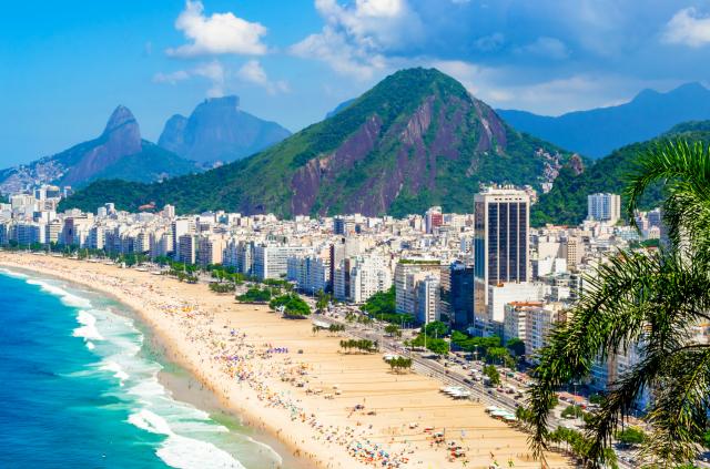 Rio de Janeiro Strand Stadt Brasilien Kreuzfahrten Südamerika