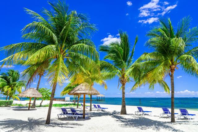 Unterkünfte Mexiko Strand Quintana Roo Yucatan Palmen Nordamerika Lateinamerika