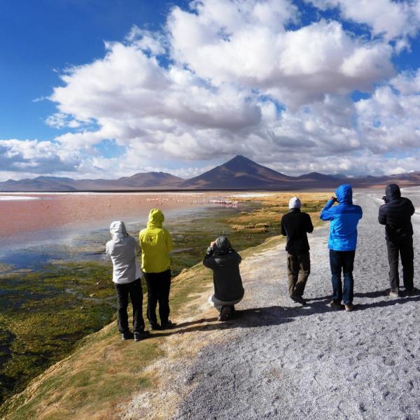 Bolivien Rundreisen Laguna Colorada Gruppe Südamerika