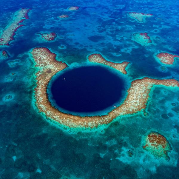Belize Barriereriff Blue Hole Mittelamerika Amerika Plus Reisen