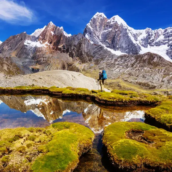 Südamerika Wanderreisen Wanderer Anden Peru