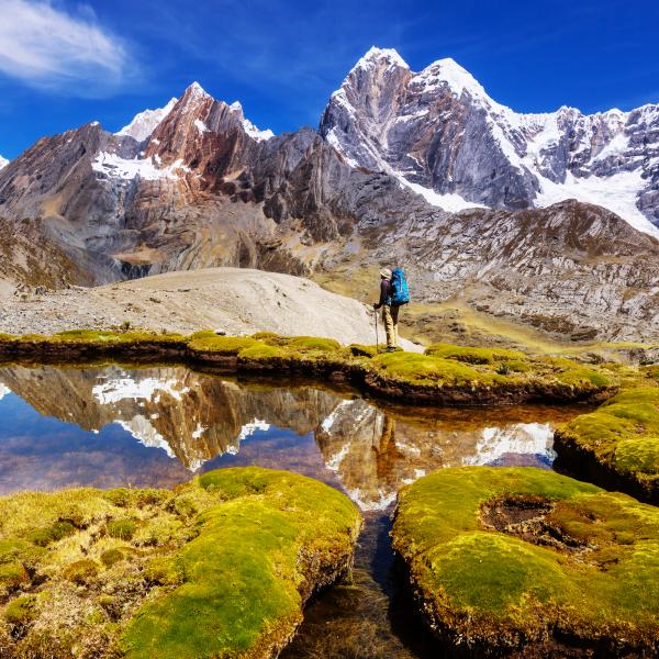 Südamerika Wanderreisen Wanderer Anden Peru
