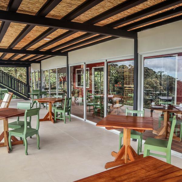 Cloud Forest Lodge - Terrasse Restaurant