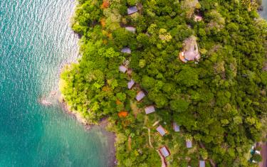 Isla Chiquita - Impression aus der Luft